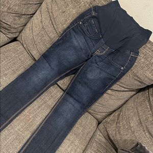 Dark Blue Maternity Jeans